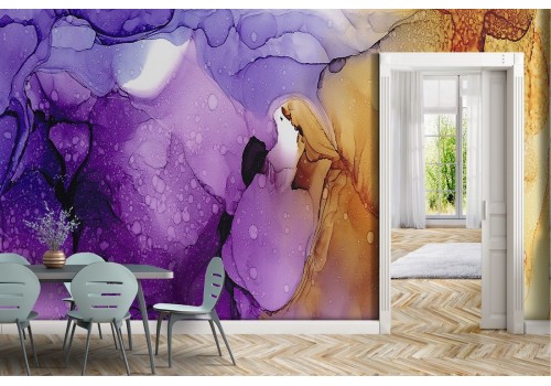 Wallpaper color spots modern abstract design 2