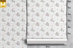 Carta da Parati aeroplani decorazione bambini
