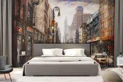 Modern City Transportation Wallpaper