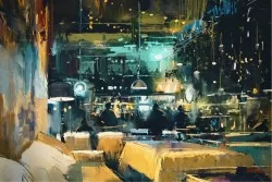 Wallpaper Design and Styles Paintings and Modern Watercolors