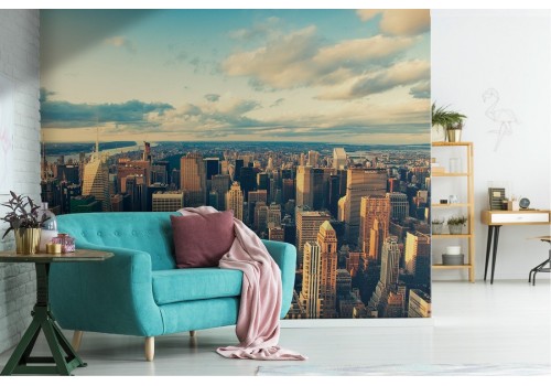 New York City panorama wallpaper