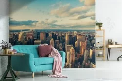 New York City panorama wallpaper