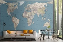 Wallpaper world map states and capitals