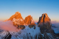 Wallpaper Landscapes and Nature Mountain Snow