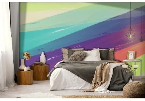 Abstract rainbow colors wallpaper 2