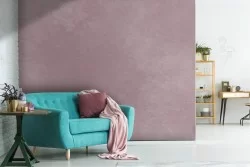 Carta da Parati texture cemento superficie rosa