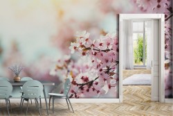 Carta da Parati Alberi Fiori