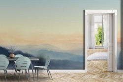 Sky Wallpaper Mountain Paintings and Watercolors