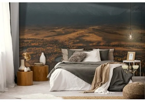 Wallpaper landscape road between mountains 2