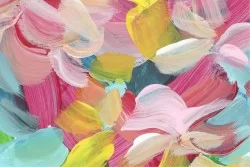 Carta da Parati Design e Stili Flora e Fauna Dipinti e Acquerelli Fiori Natura