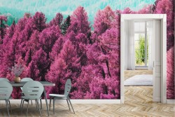 Carta da Parati Foreste e Alberi Montagna