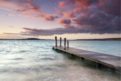 Carta da Parati Paesaggi e Natura Cielo Spiaggia e Mare