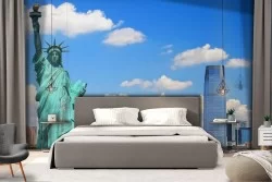 New York City Wallpaper Statue of Liberty Landscape