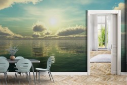 Carta da Parati Cielo Spiaggia e Mare