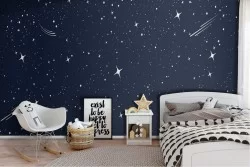 Carta da Parati cielo stellato notturno bambini