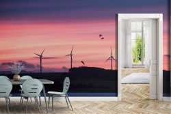 Wallpaper Dawn Sunset Sky Beach and Sea