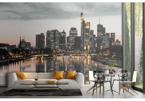 Carta da Parati paesaggio New York grattacieli