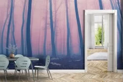 Carta da Parati Fantasy e Dark Foreste e Alberi