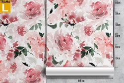 Modern Nature Flowers Wallpaper