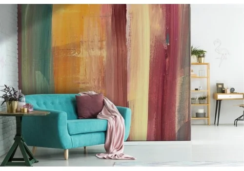 Colorful Paint Wallpaper Modern Surface