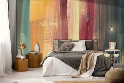 Colorful paint wallpaper modern surface