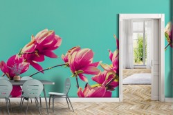 Carta da Parati Fiori Moderna Natura