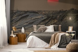 Wallpaper landscape sea waves sunrise sunset