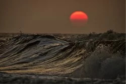 Carta da Parati Paesaggi e Natura Alba Tramonto Spiaggia e Mare