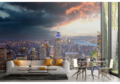 New York skyline city landscape wallpaper