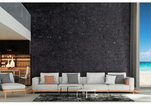 Black concrete texture wallpaper