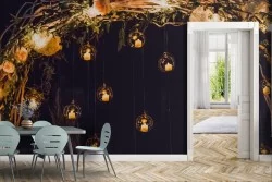 Carta da Parati Fantasy e Dark Foreste e Alberi