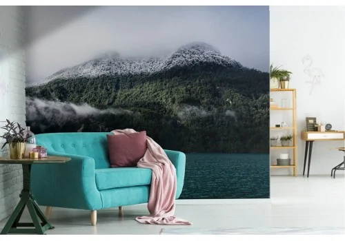 Wallpaper mountain lake landscape forest