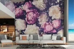Carta da Parati naura composizione fiori
