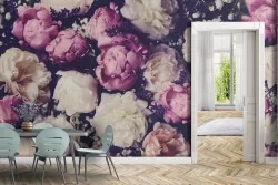 Carta da Parati naura composizione fiori