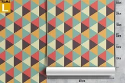 Vintage Geometric Wallpaper