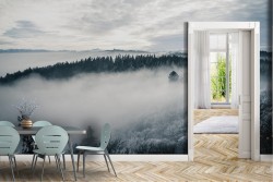 Carta da Parati Foreste e Alberi Moderna