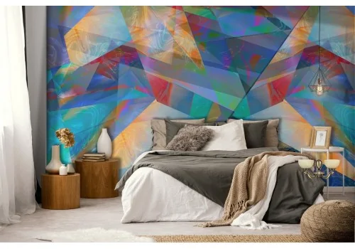 Carta da Parati decorazione pop moderna 3D 2