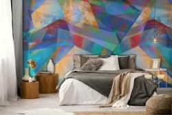 3D Modern Pop Wallpaper Decoration