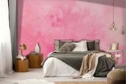 Carta da Parati superficie rosa cemento