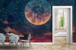 Wallpaper Paintings and Watercolors Modern Universe