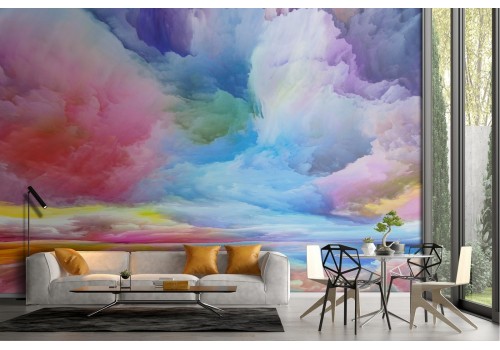 Abstract Sky Clouds Landscape Wallpaper