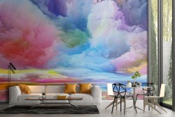 Abstract Sky Clouds Landscape Wallpaper