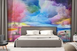 Abstract Sky Clouds Landscape Wallpaper