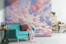 Carta da Parati paesaggio cielo nuvole