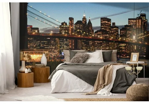 New York Night Landscape Wallpaper 2