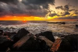 Carta da Parati Paesaggi e Natura Spiaggia e Mare