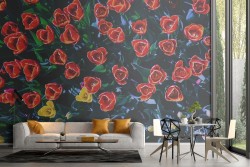 Wallpaper garden in bloom roses nature