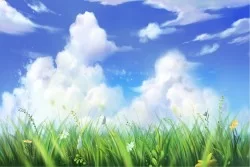 Children's Wallpaper Landscapes and Nature Sky Landscapes Meadows and Hills