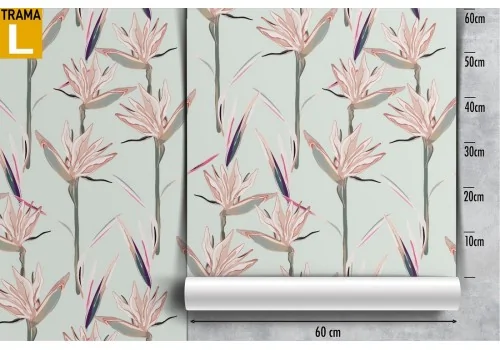 Vintage nature leaves wallpaper, and wall stickers 2