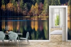 Carta da Parati Foreste e Alberi Fiumi Cascate Laghi